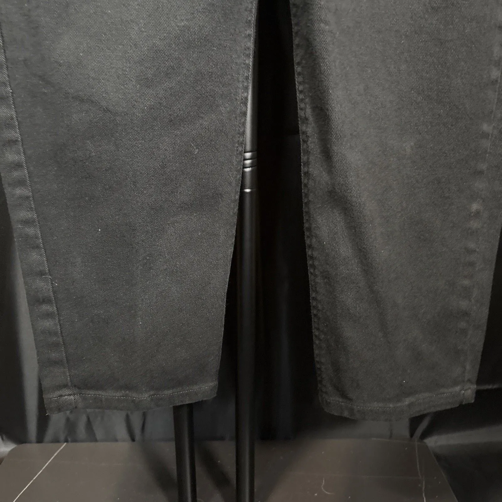 Liz Claiborne Womens Denim Jeans 10 Petite  Black Classic High Rise - Image 4