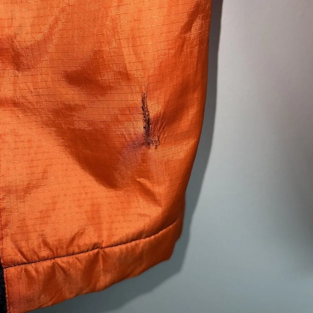 NFL Denver Broncos Womens Jacket Size XL Navy Orange Zip Up Fleece Lined Flaw - Image 4