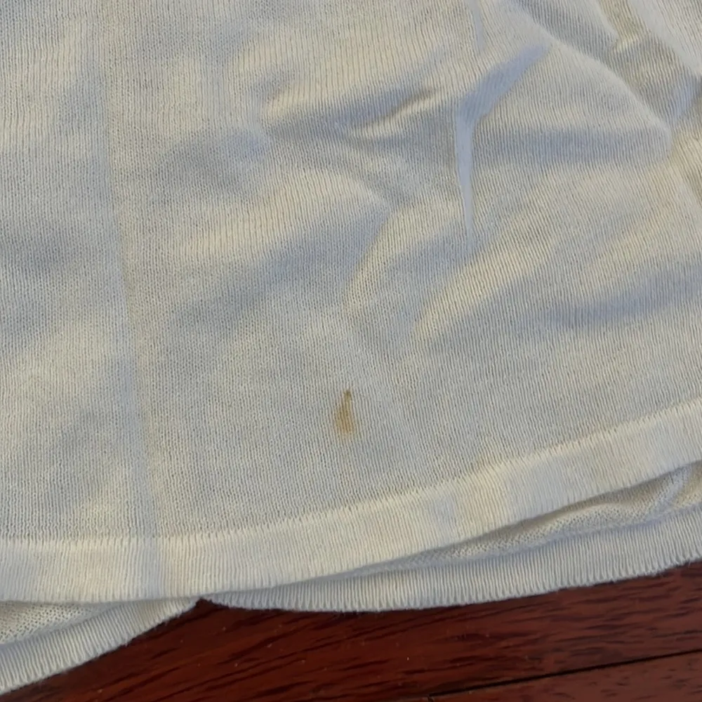 Forever 21 | Sparkle Sequin Halter Top Knit White Silver Medium - Image 4