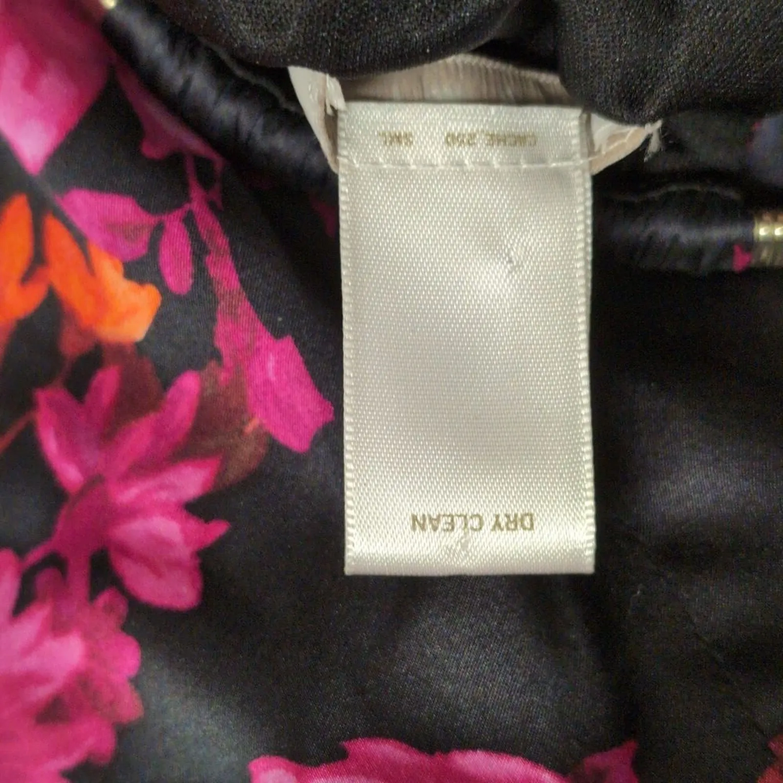 Cache Floral Sleeveless Halter Dress Womens Silk Blend Summer Y2K Size 2 - Image 10