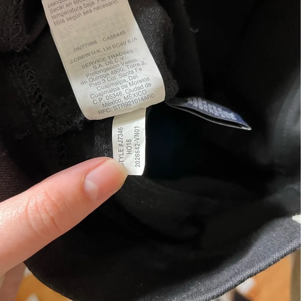 Madewell Pull-On Jeans in Black Frost Size 25 - Image 9