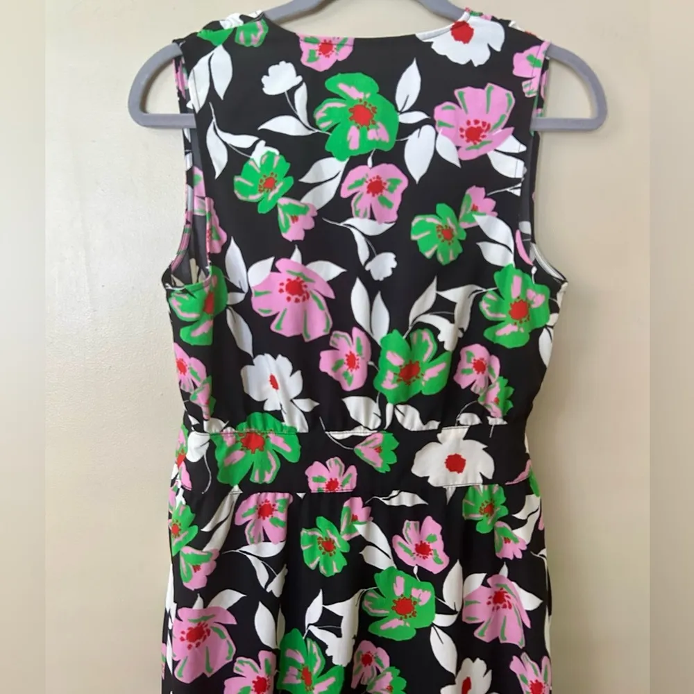 Who What Wear Floral High Low Dress MIDI Wrap Dress - Image 10