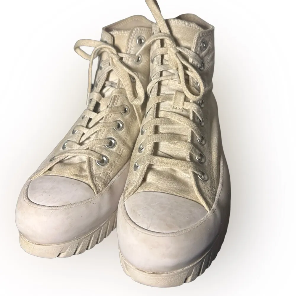 CONVERSE Chuck Taylor All Star Lugged 2.0 White/Egret/Black Unisex SZ 6.5/8.5 - Image 5