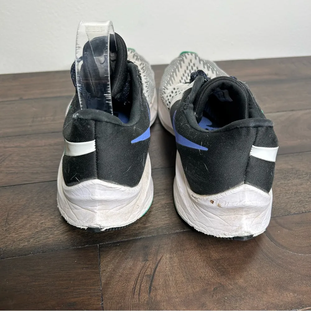 Nike  Zoom Running Shoes 7 - Black and Teal - Image 4