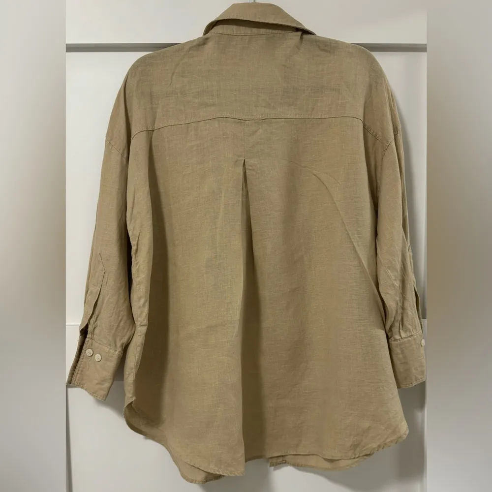 ZARA Linen Shirt size XS - Image 2