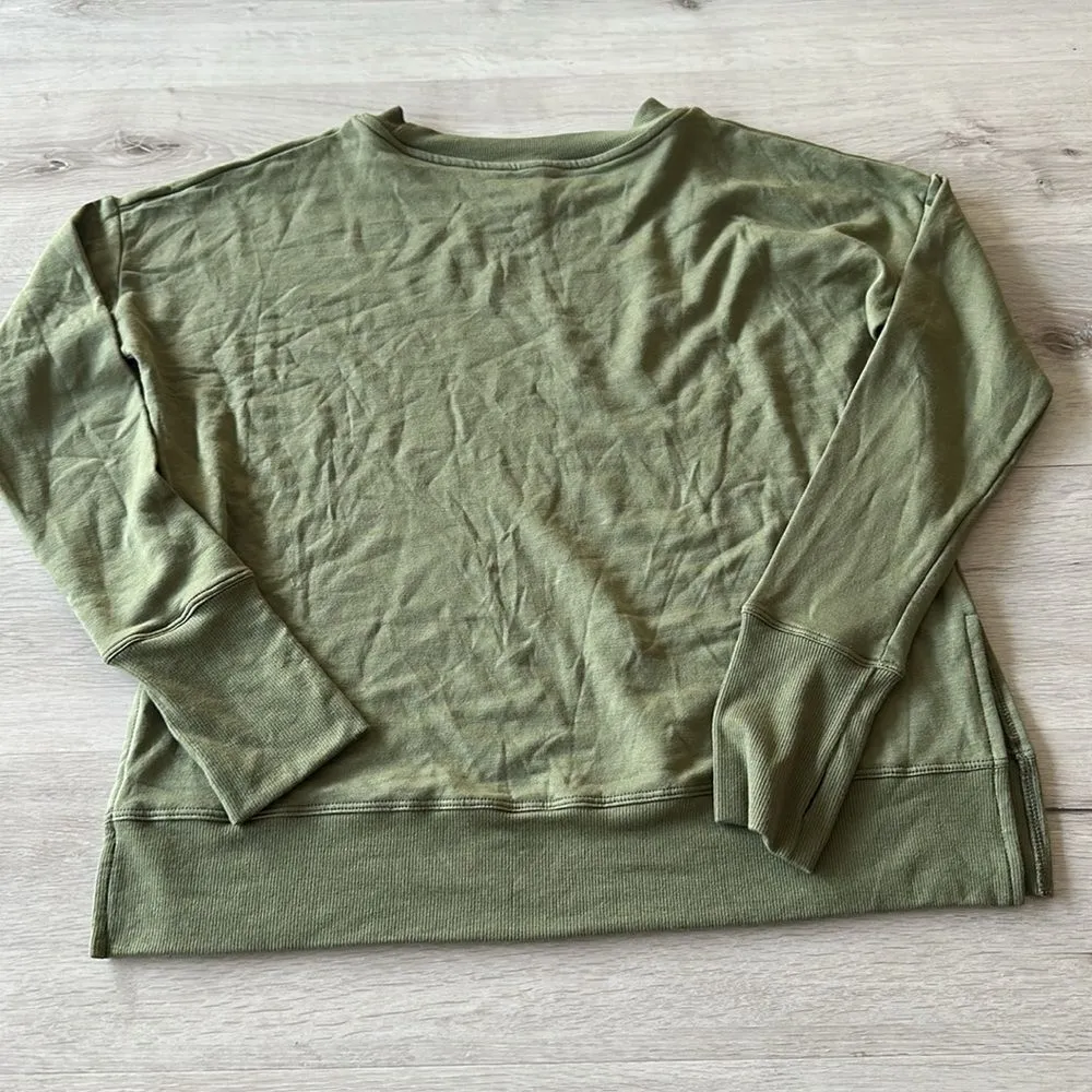 Interval Flex Pullover Four Leaf Clover S NWOT Green - Image 7