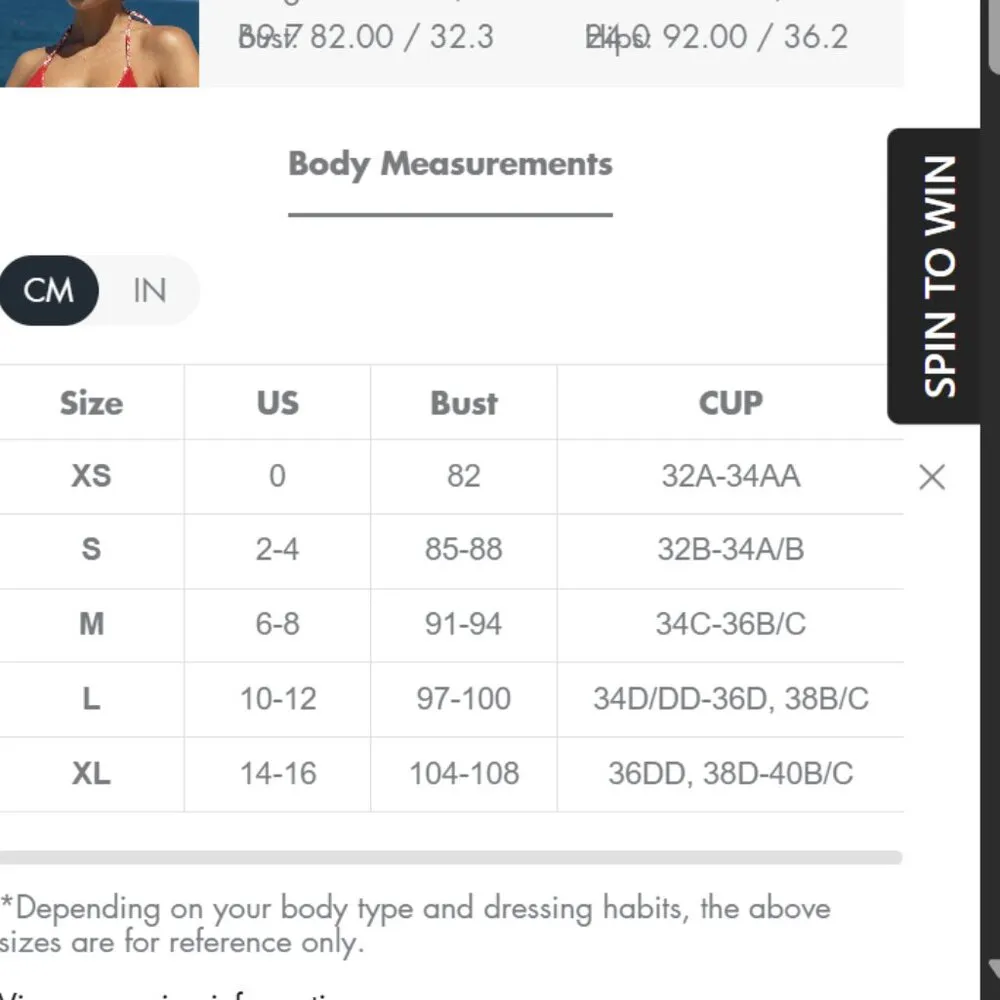 BERLOOK Red Lurex Cut Out Bikini Top AND Red Lurex Bikini Bottom 22 Size L - Image 10