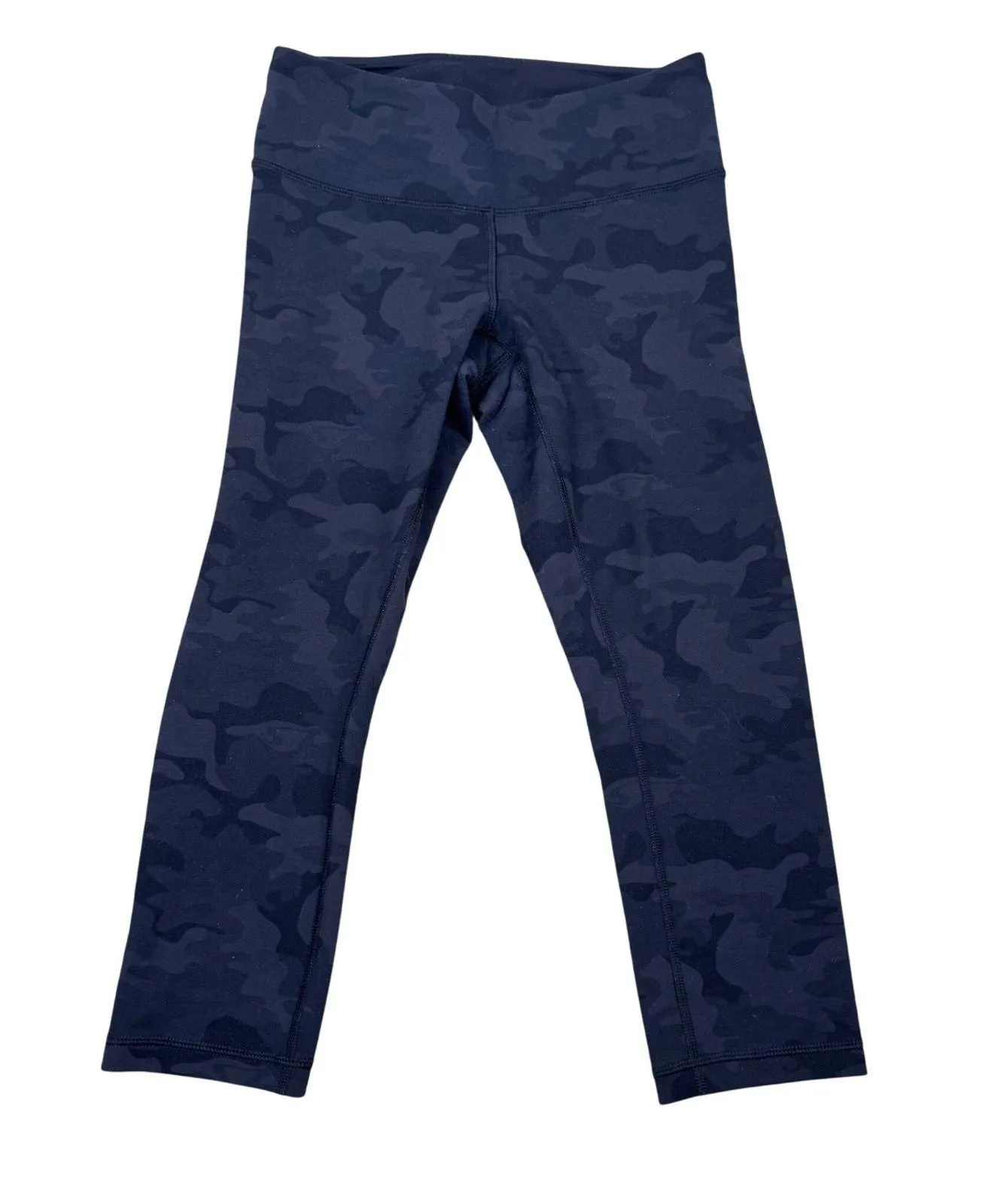 Lululemon Wunder Under Crop
Savasana Camo Black Soot Leggings Cropped Pant 4 - Image 3