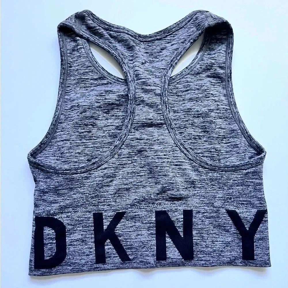 DKNY GRAY SPORTS BRA SMALL - Image 2