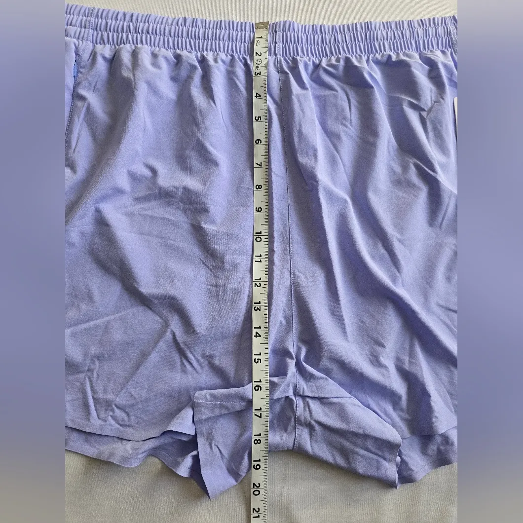 Athleta Plus Size Lilac Hustle 3" Semi Fitted Mid-rise Shorts‎ Size 3X - Image 4
