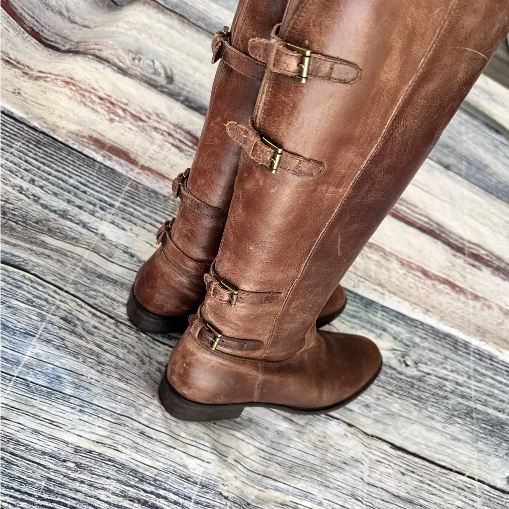 Matisse “Becky” Brown Leather Knee - Image 6