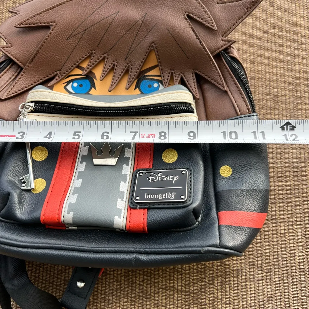 Loungefly Kingdom Hearts 3 Sora Mini Backpack NWT - Image 6
