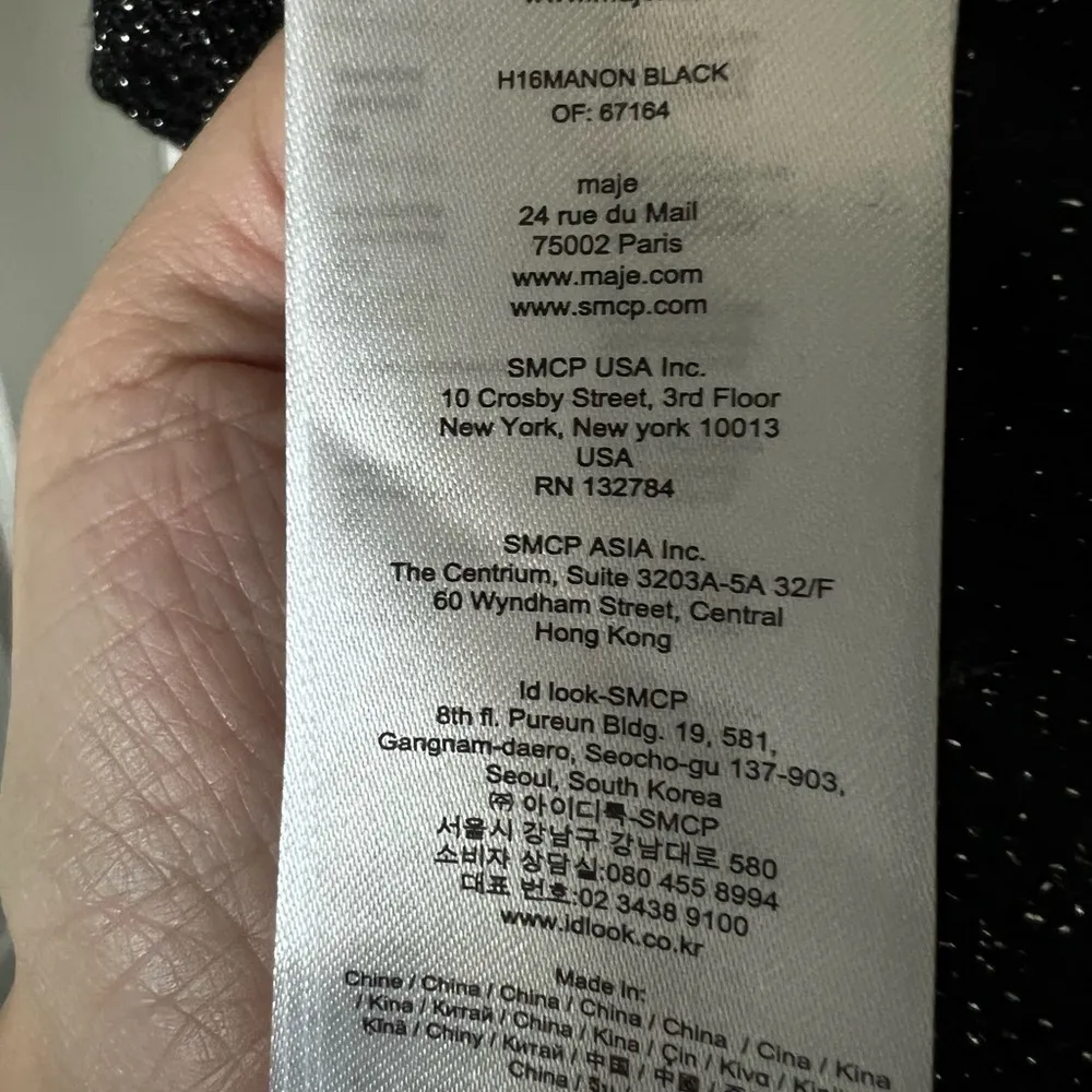 Black Sparkly Maje Sweater - Image 5