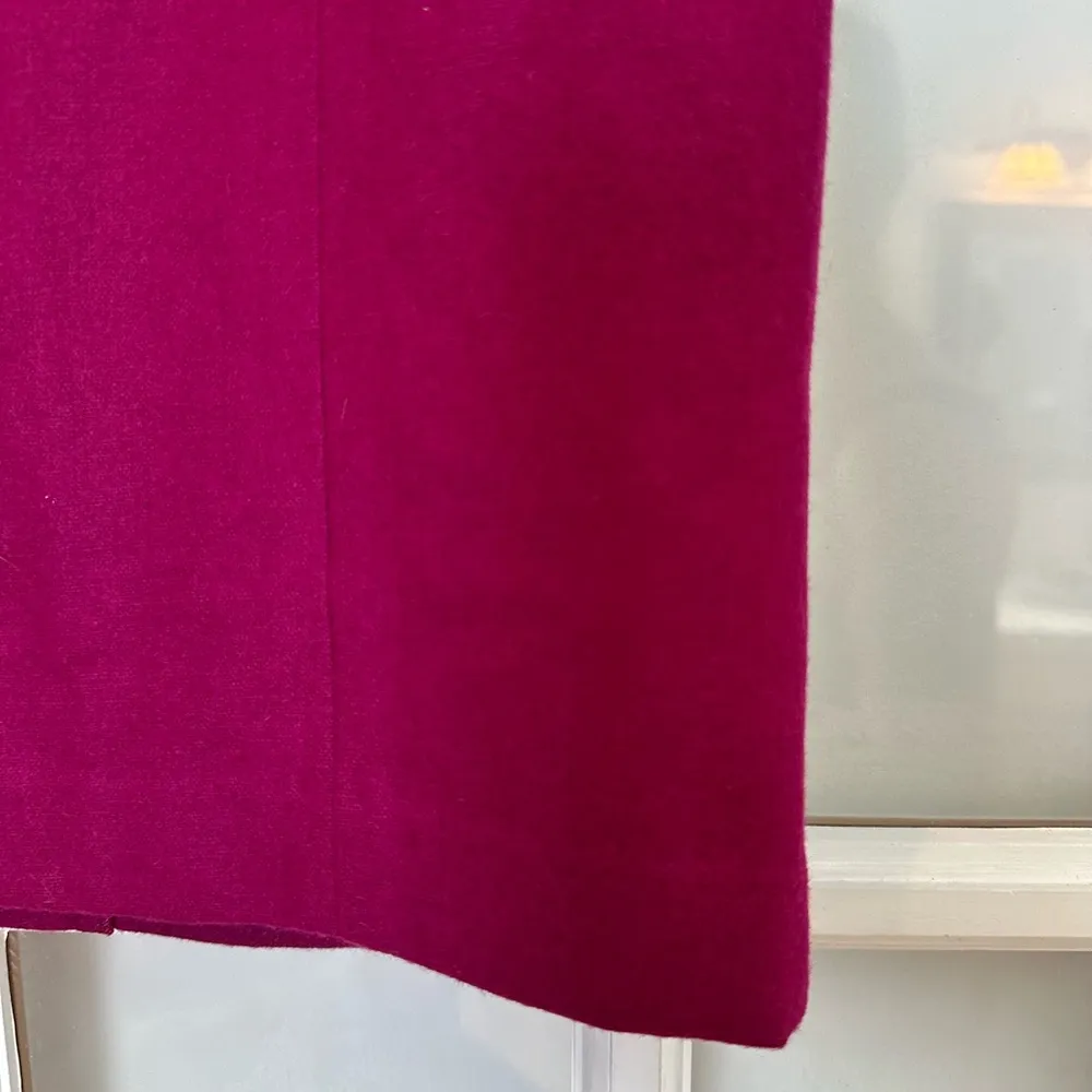 MONSOON Wool & Silk Women’s Straight Pencil Skirt Pink Knee Length Size 4 Small - Image 7