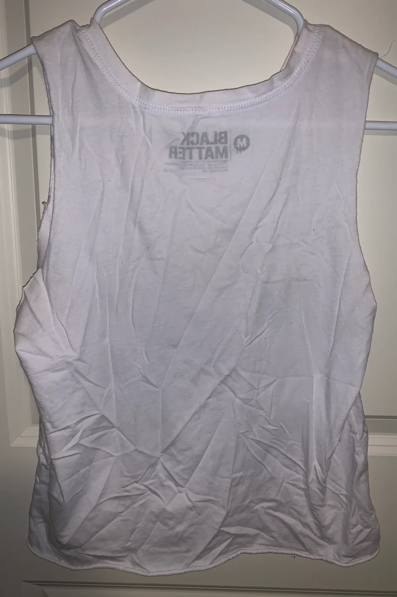 Graphic Tank Top White Size M - Image 2