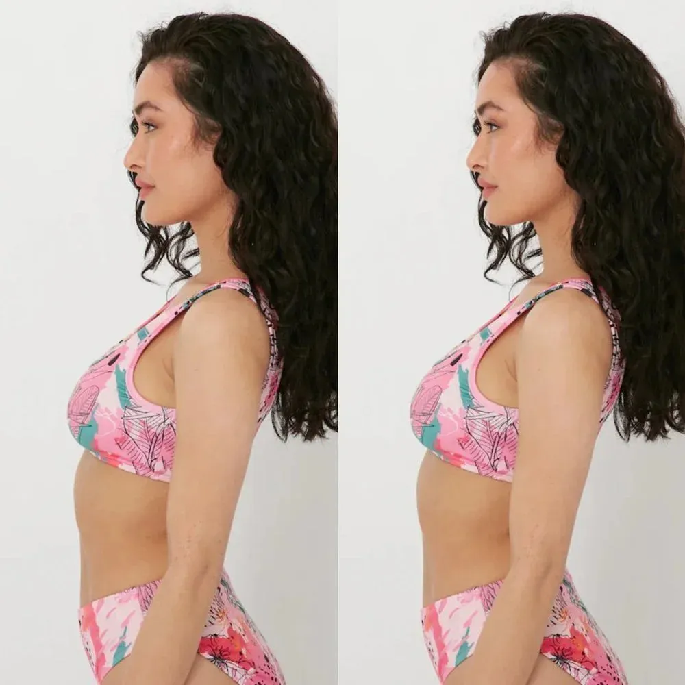 Free People Roopa x Beth Richards Basic B Bikini Top Size Medium NWOT $110 - Image 9