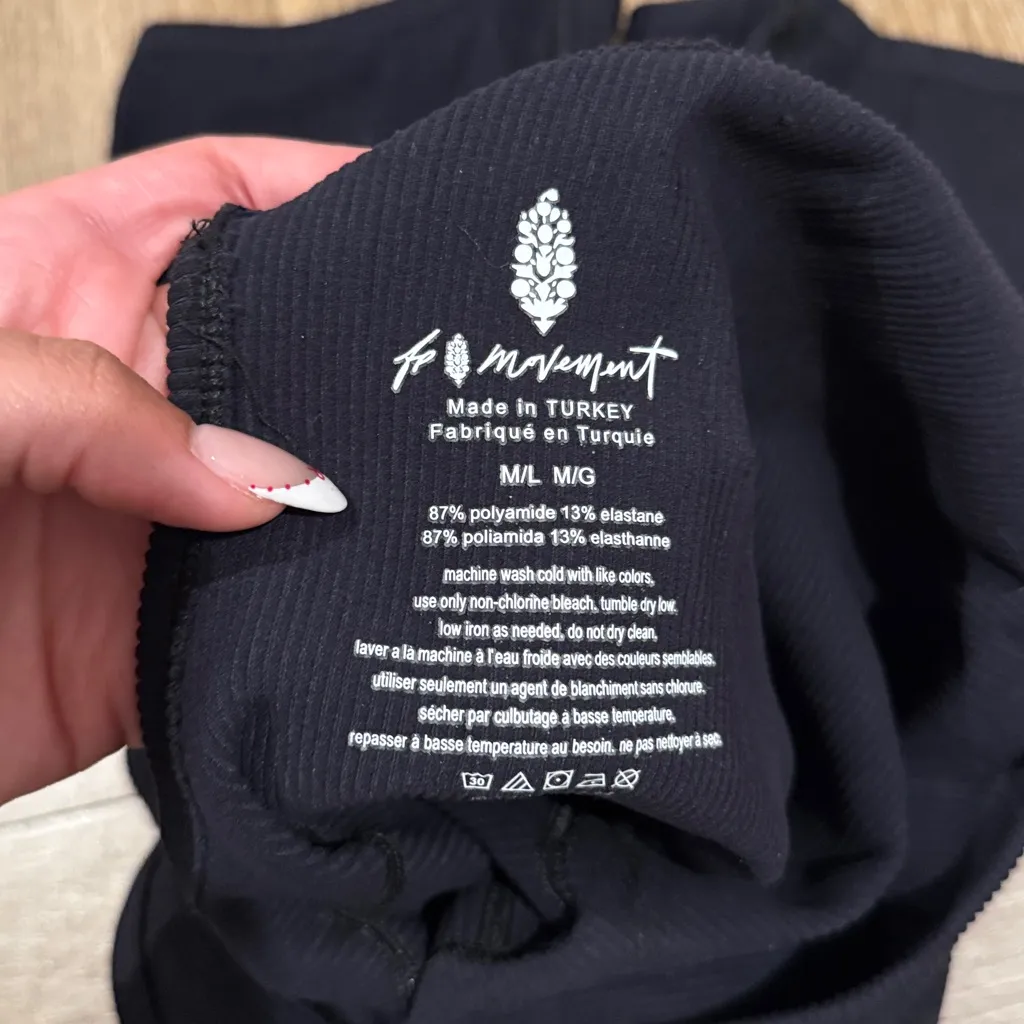 FP Movement Active Free Style Romper Black Size undefined - Image 7