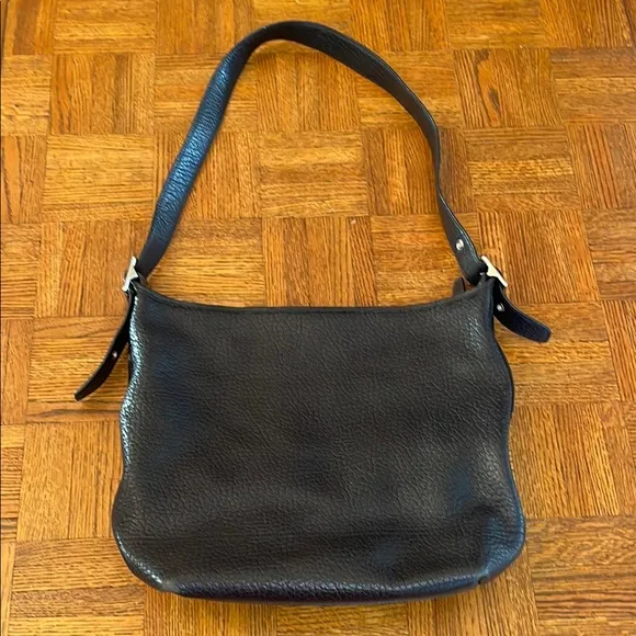 Coach pebble leather bag black - Image 2