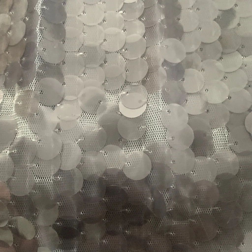 NEW with Tags Old Navy High Waisted Sequin Pencil Skirt Size M Cinder Smoke Gray - Image 8