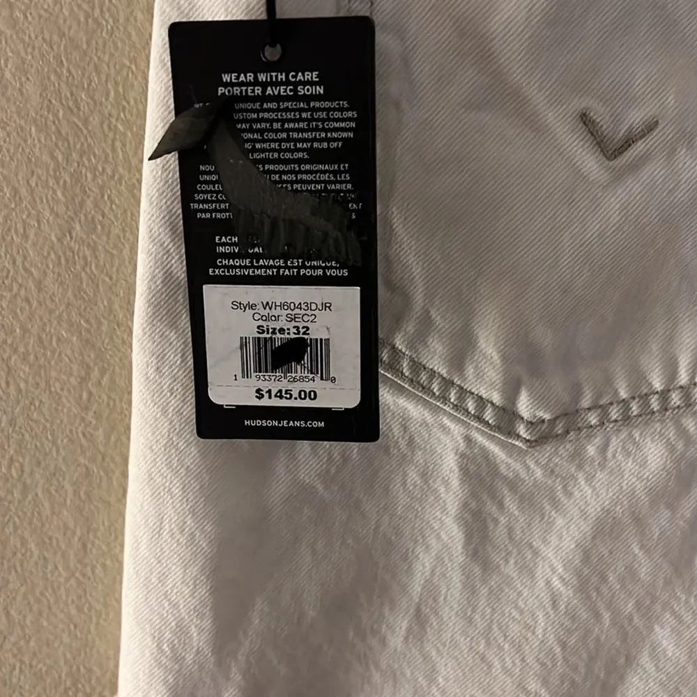 HUDSON Women's Lori High Rise Cut Off Short Size 32 - Image 7