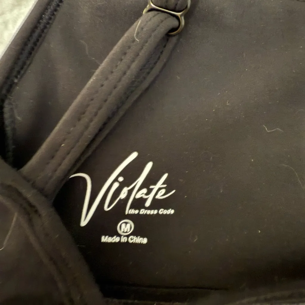 Violate the Dress Code Bra! Black Size M - Image 6