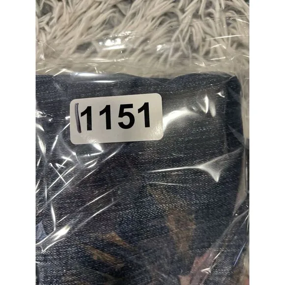 VIGOSS Straight Cut Jeans Women's Size 9 Blue Denim low Rise Pants Western Rodeo - Image 13