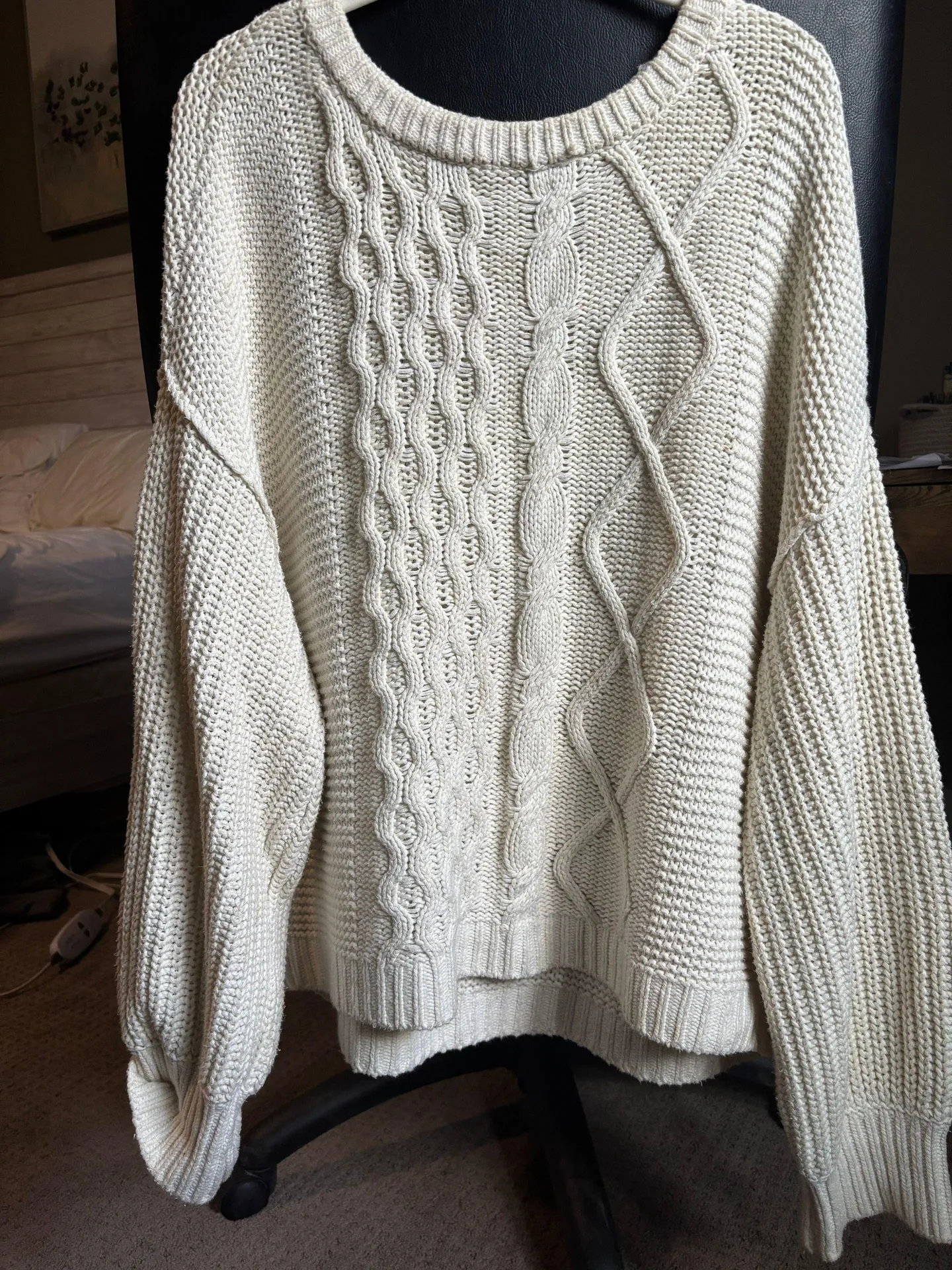 Oversized Knit Sweater - Image 2