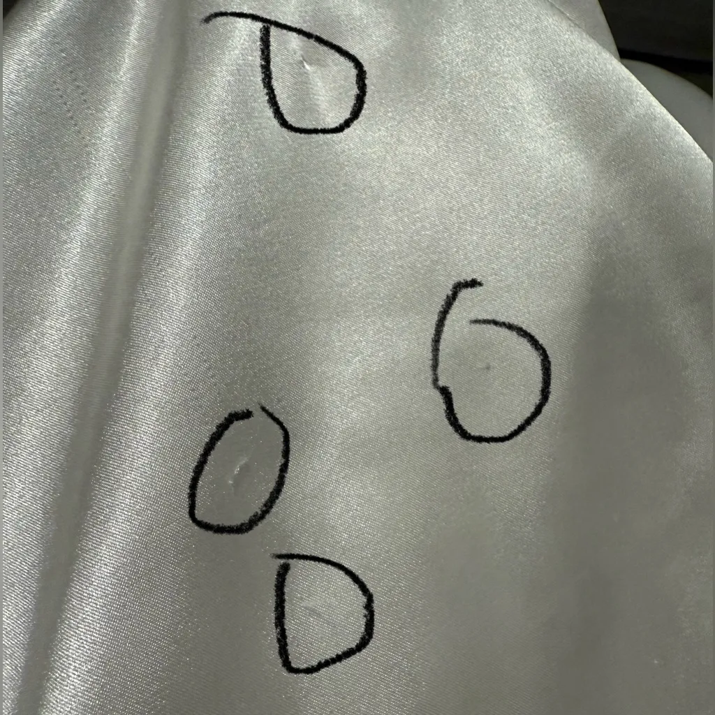 Princess Polly Cream Satin Mini Dress - Image 7