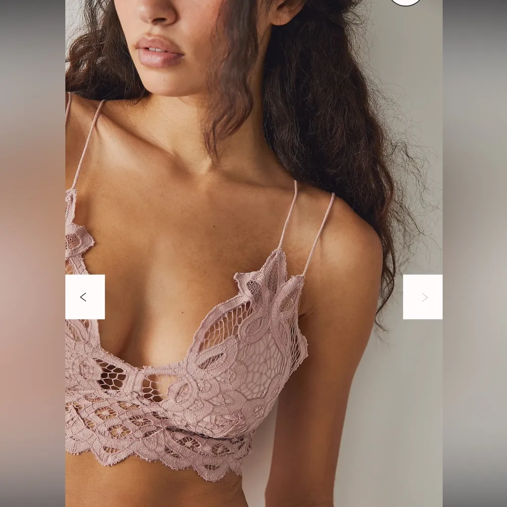 FP One Adella Bralette Size XL Pink - Image 3