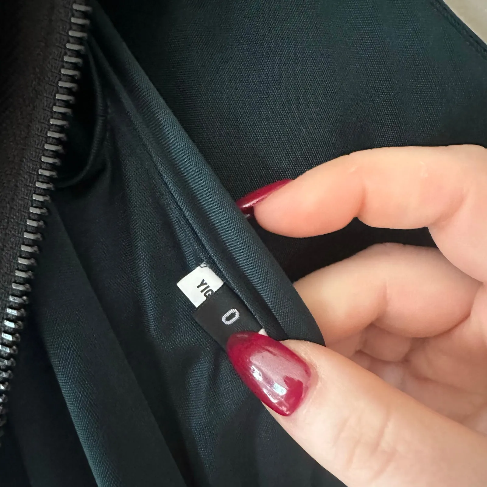 Yigal Azrouel Jade Green Bat Wing Ruched Dress Size 0 - Image 3