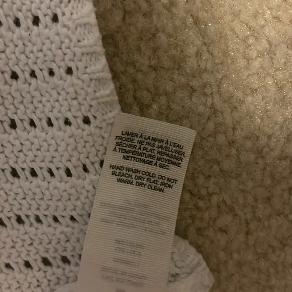 Garage White knitted halter top - Image 3