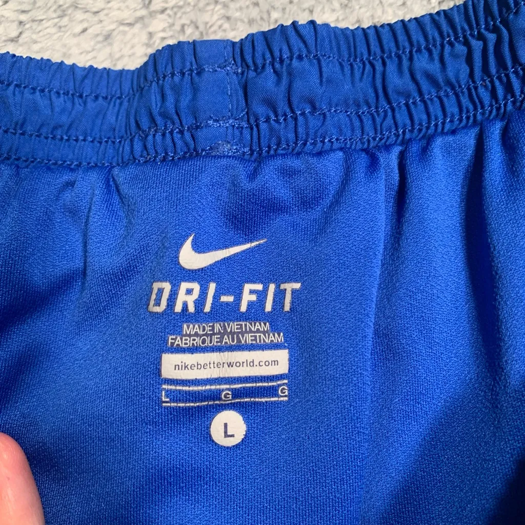 Nike Dri-FIT Royal Blue Shorts - Image 4