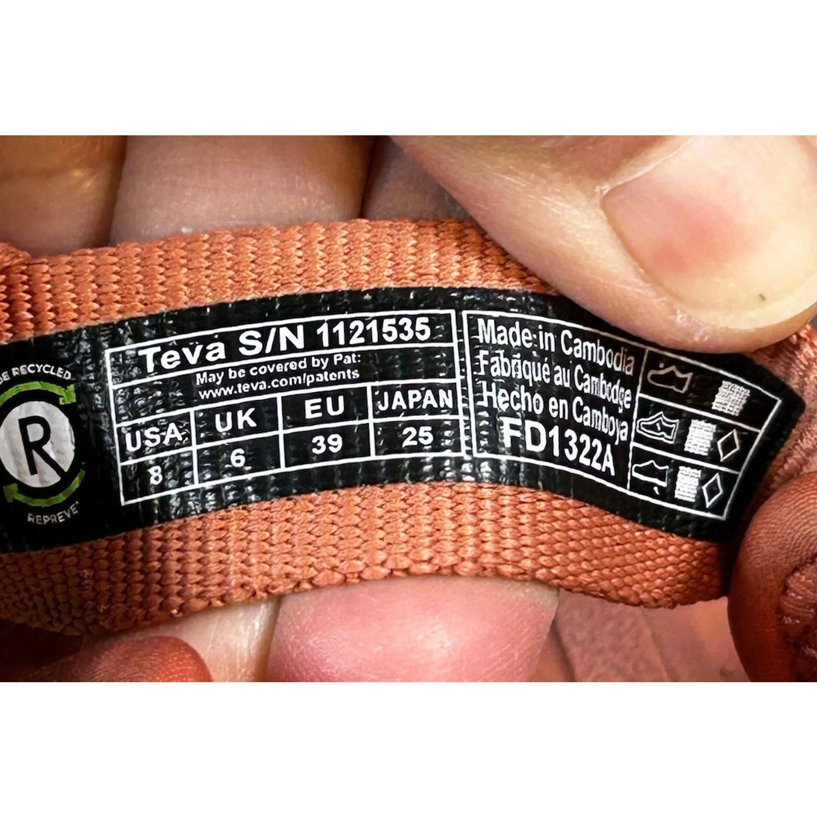 TEVA WOMEN’S HURRICANE VERGE ARAGON STRAPPY SPORTS SANDALS, Size 8 - Image 8