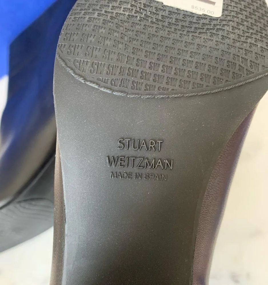 NWT Stuart Weitzman Black Ankle Boots 10 - Image 11