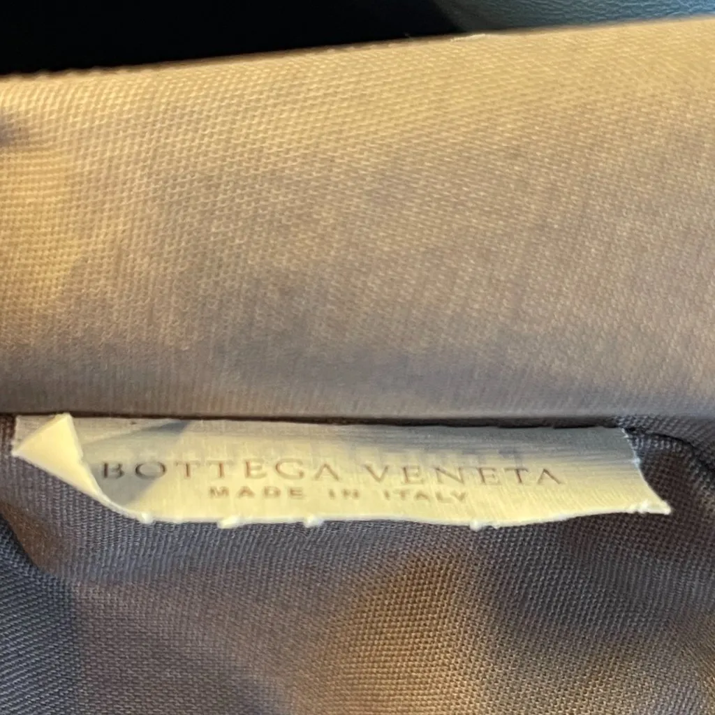 BOTTEGA VENETA Regent Intrecciato Nappa Leather Tote Bag, Blue - Preowned - Image 16