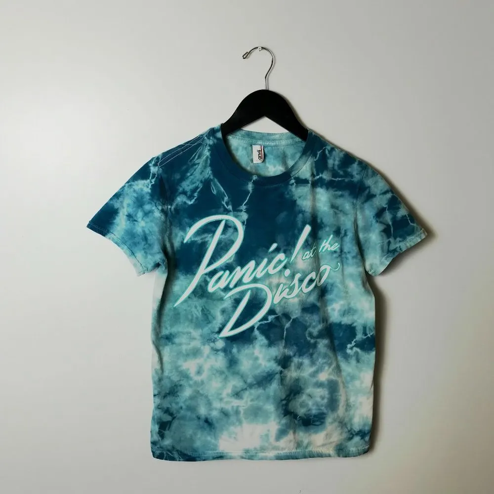 Panic At The Disco T Shirt Pop Rock Band Music Tie Dye Graphic Tee Small S - Image 7