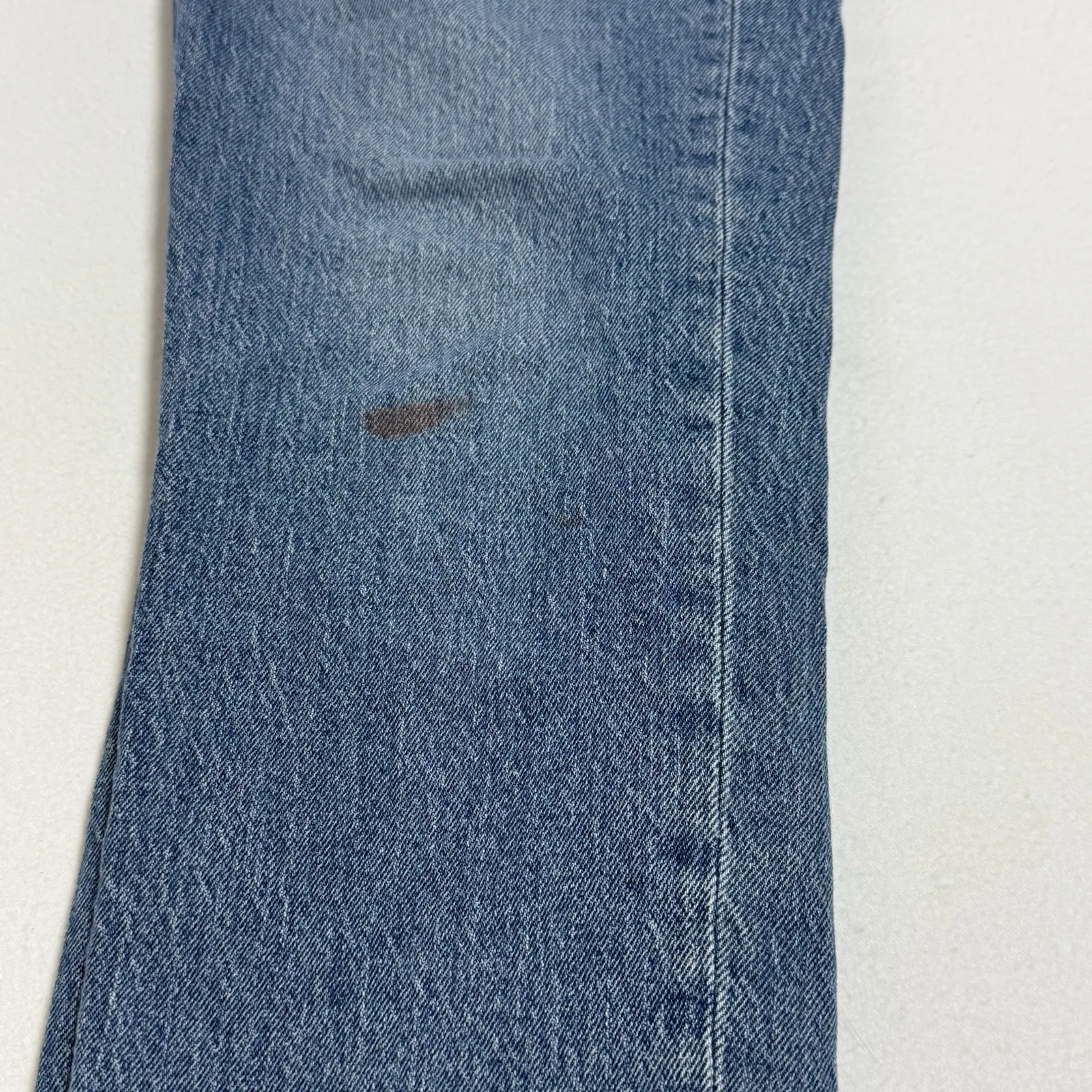 Madewell The Perfect Vintage Jeans Straight Leg Sz 27 Ainsworth Frayed LightWash - Image 10