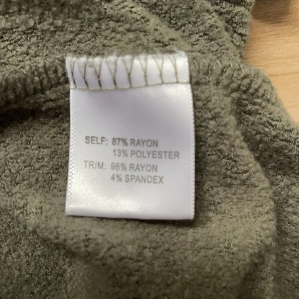 Jane and Delancey military print pullover hoodie sweatshirt.  Size S. - Image 6