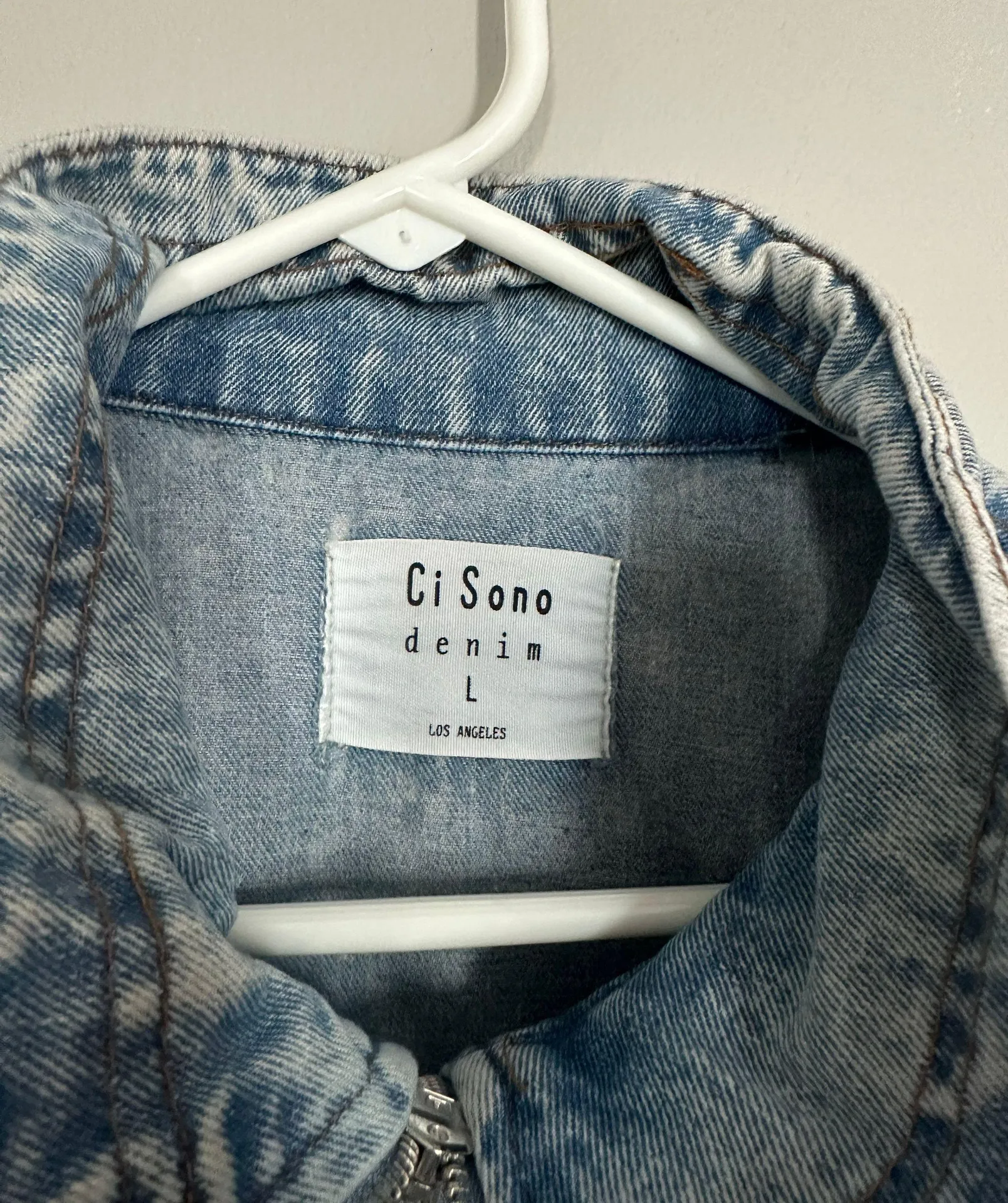 Jean Jacket Blue Size L - Image 2