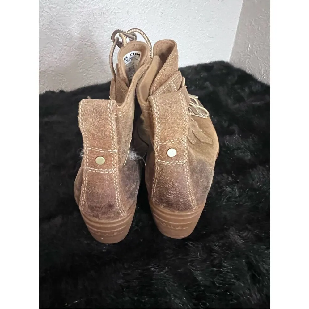 Women’s Sorel Toronto NL2115-Suede Lace Up Wedge Ankle Boots 7 - Image 4