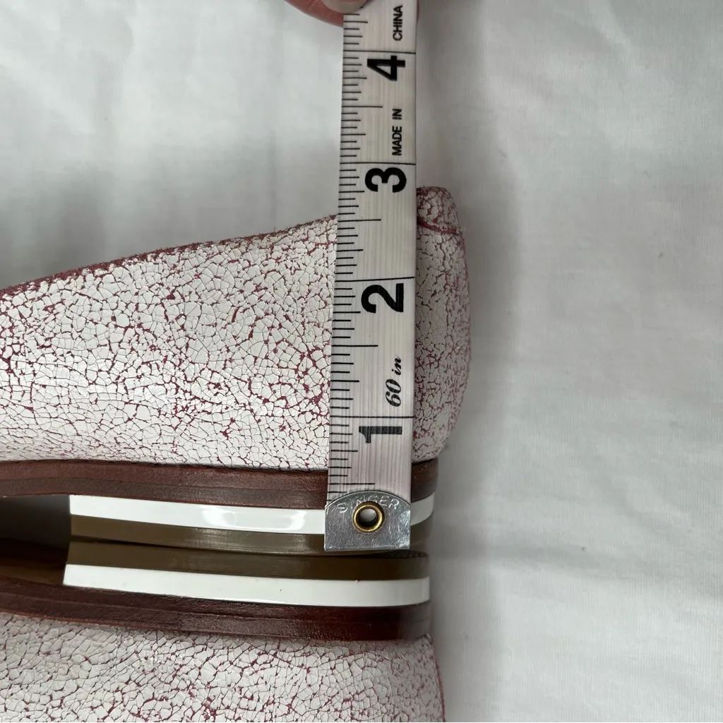 Rebecca Minkoff boho sadie multicolor two trap open toe flats size 6 M - Image 10