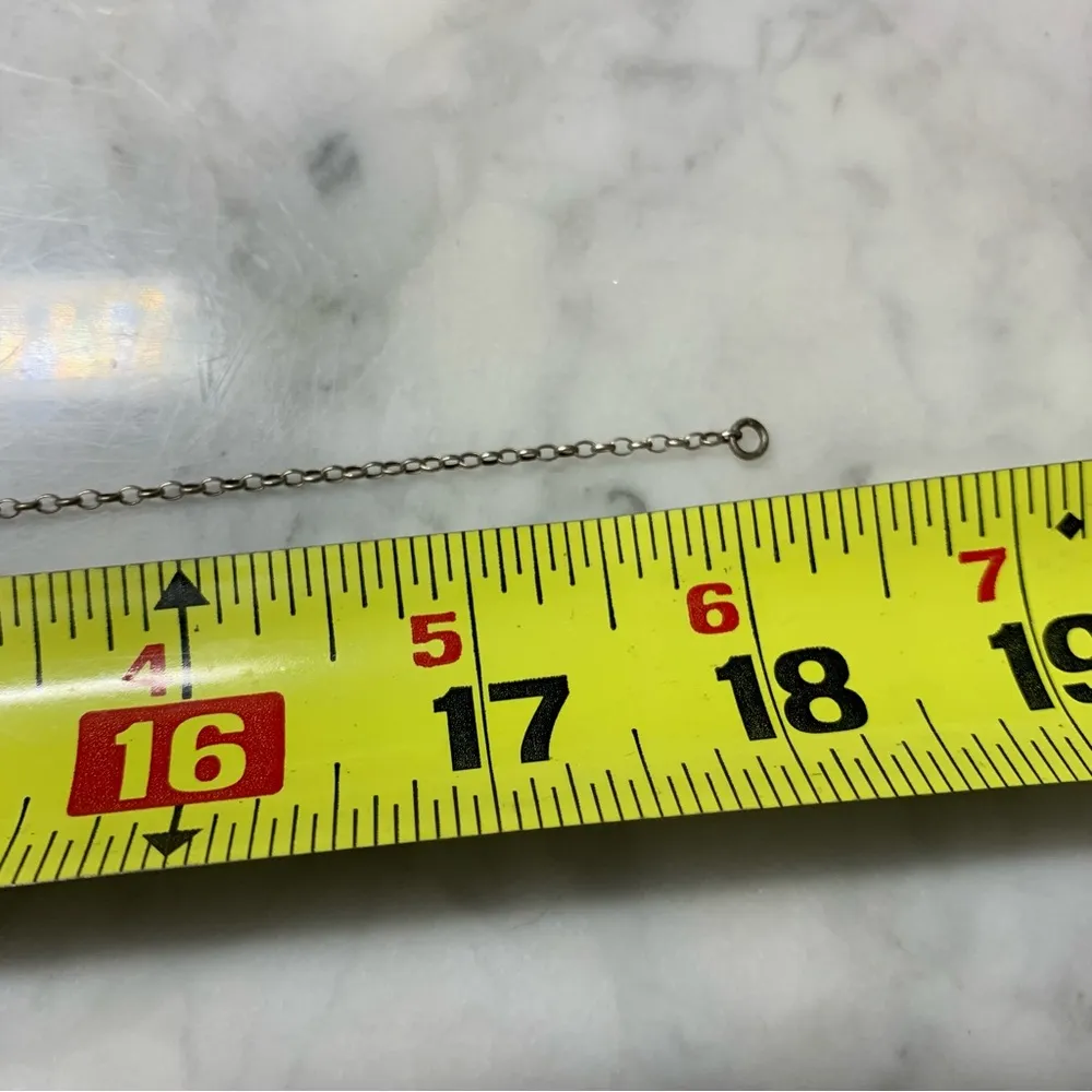 Shablool Israel Sterling Silver Genuine Pearl Necklace 18” 925 - Image 5