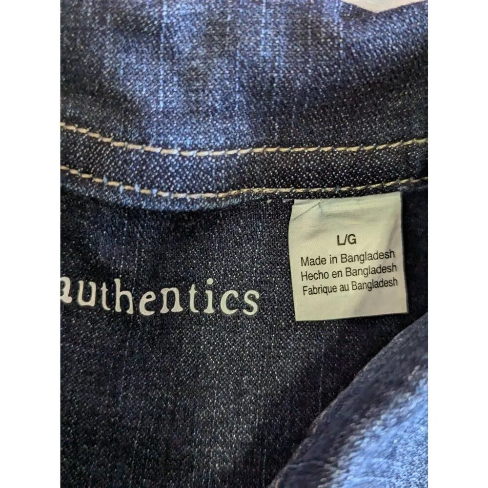 Wrangler  denim jacket Large - Image 7