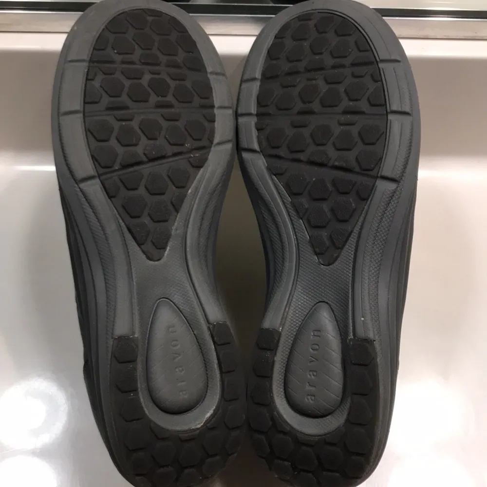 Aravon Women’s Suede Leather Blue Slip - Image 7