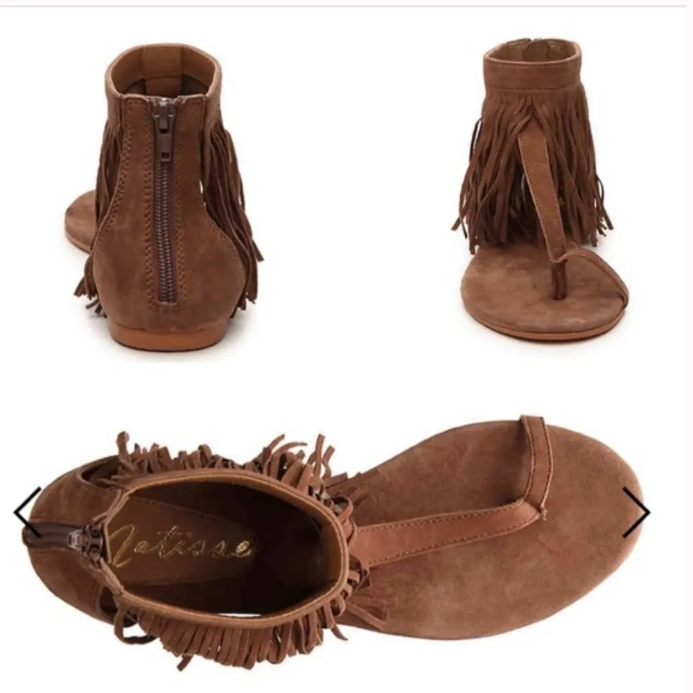 NEW Matisse Kingston flat suede sandal Size 6 - Image 8