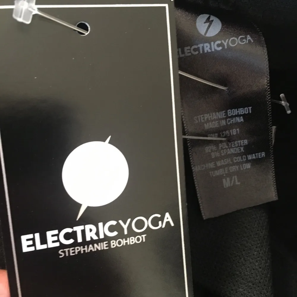 NEW ELECTRIC YOGA Eclipse Star Jersey Leggings - Image 5