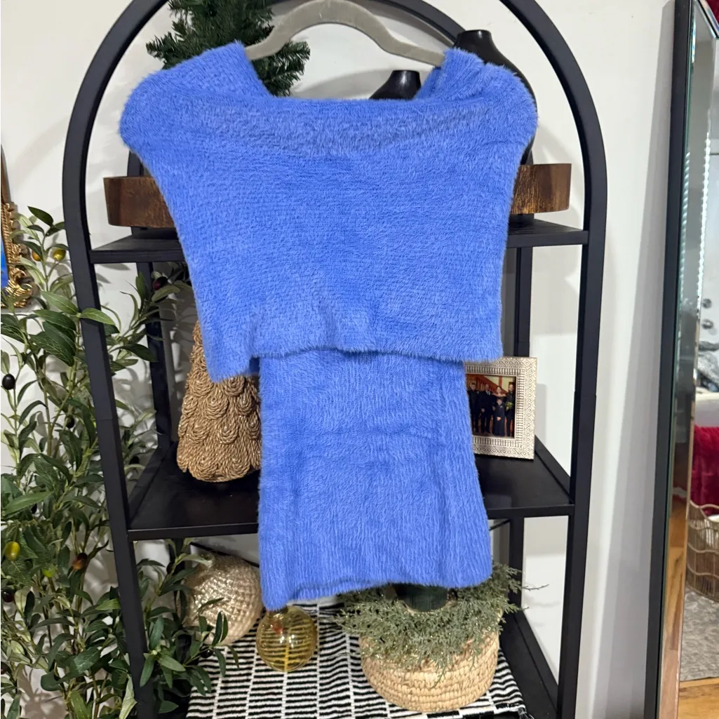 FP one free people Women's Soft Blue top size xs - Image 7