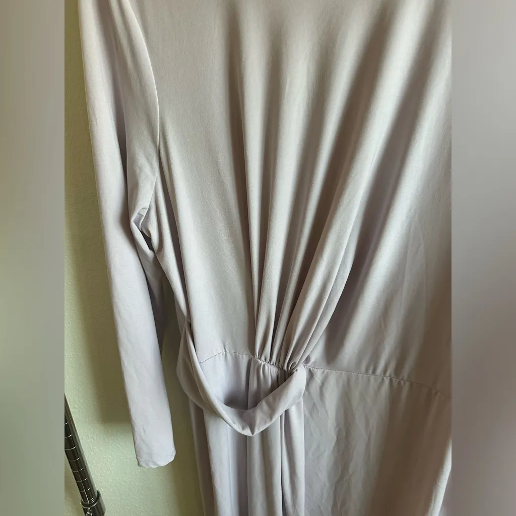 ELOQUII Lilac Midi Dress. - Image 15