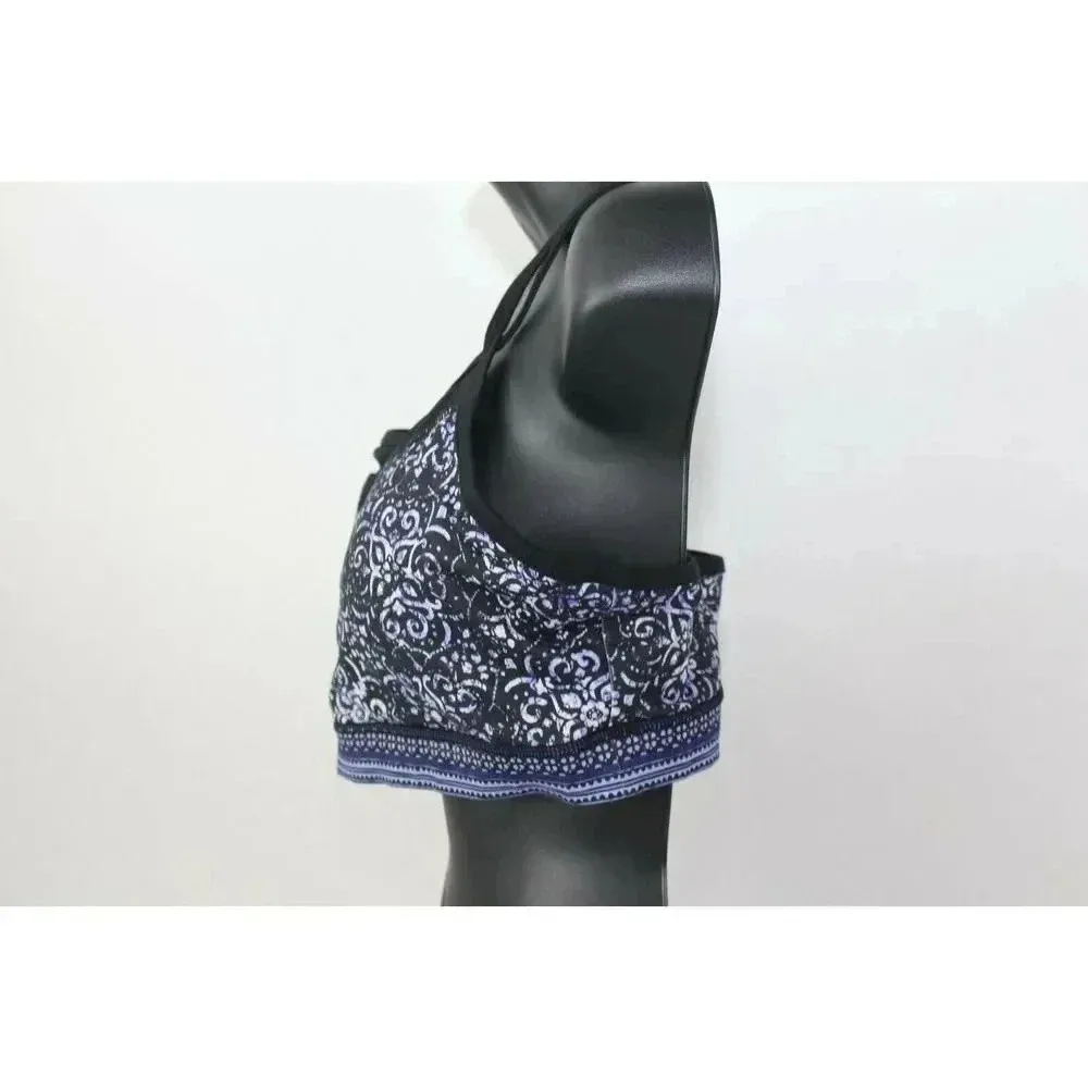 NWT L Gaiam Align Nova Strappy Workout Sports Bra Gym Large Medium Support Yoga - Image 4