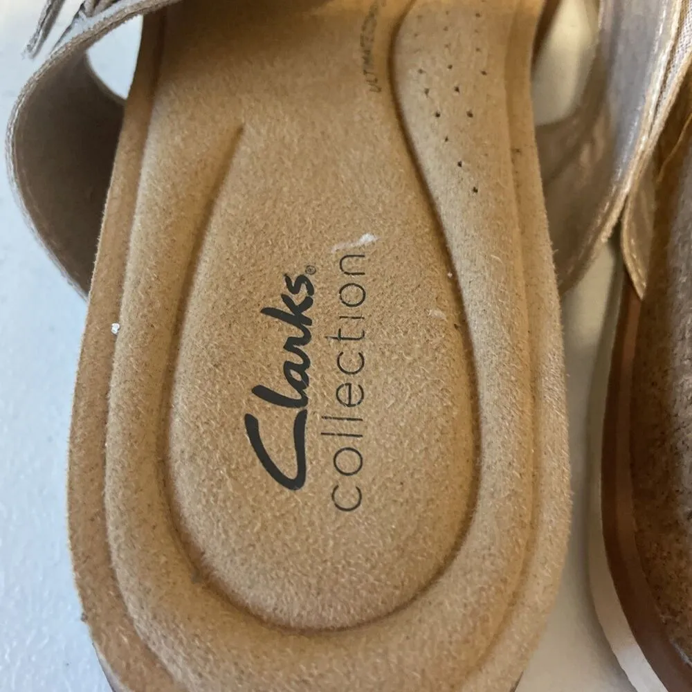 Womens CLARKS BRYNN MADI Toe Thong Sandals - Shoe Size US 9.5M - Image 8